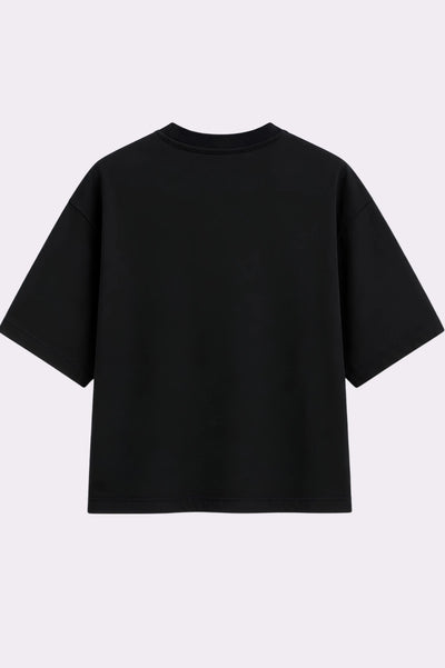 North Balenciaga Black Oversized T-Shirt