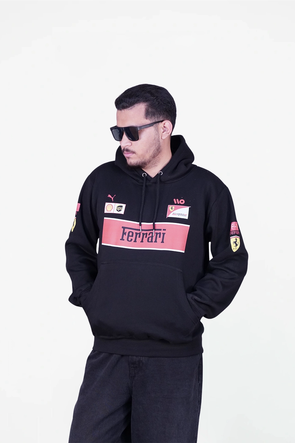 ferrari Hoodie - Black
