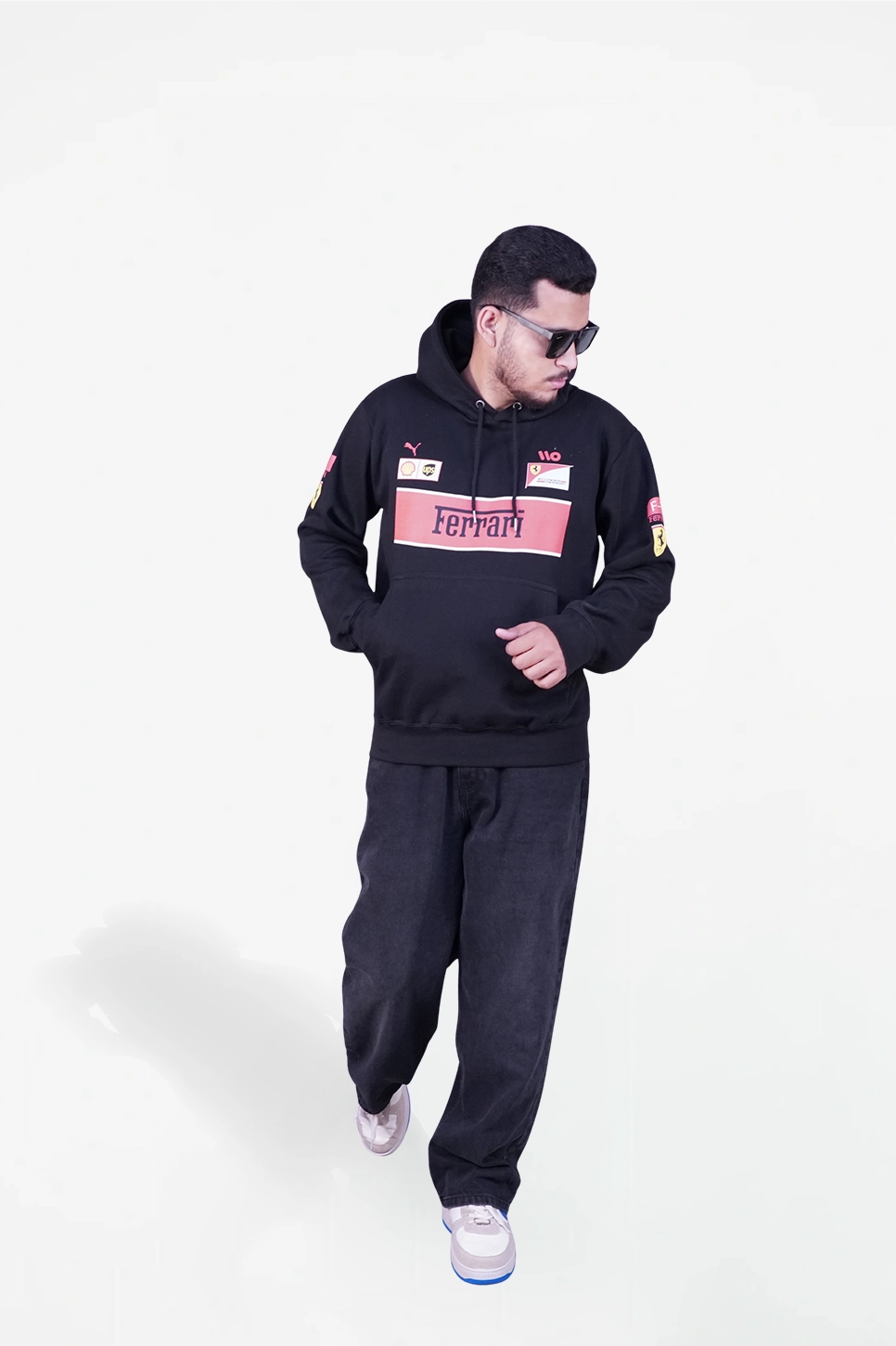 ferrari Hoodie - Black
