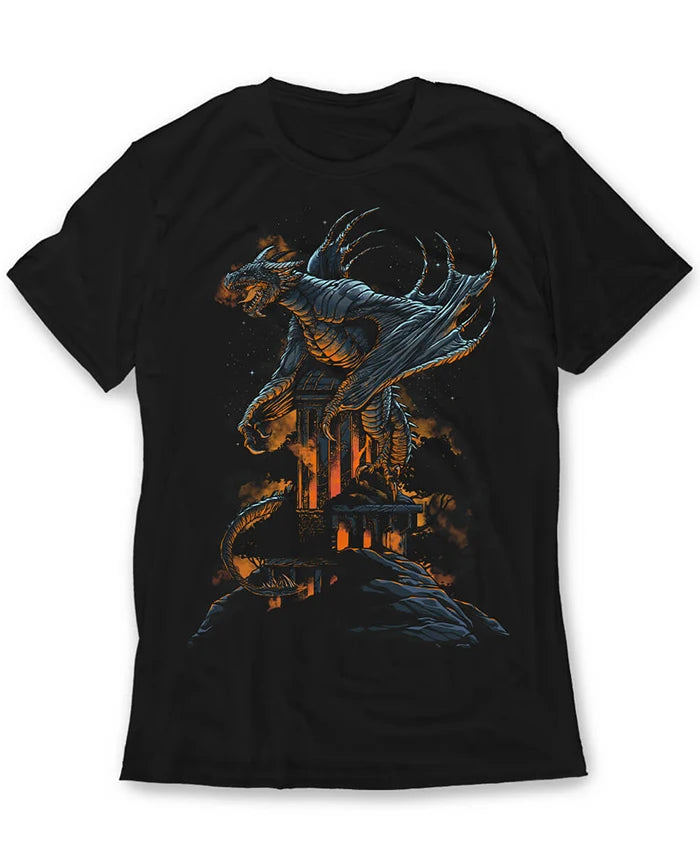 Fire dragon t-shirt