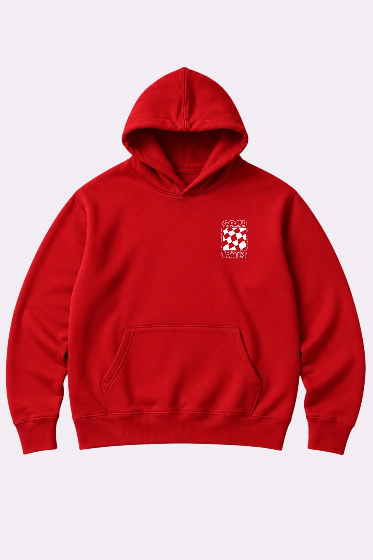 Good Times Red Youth Graphic Hoodie