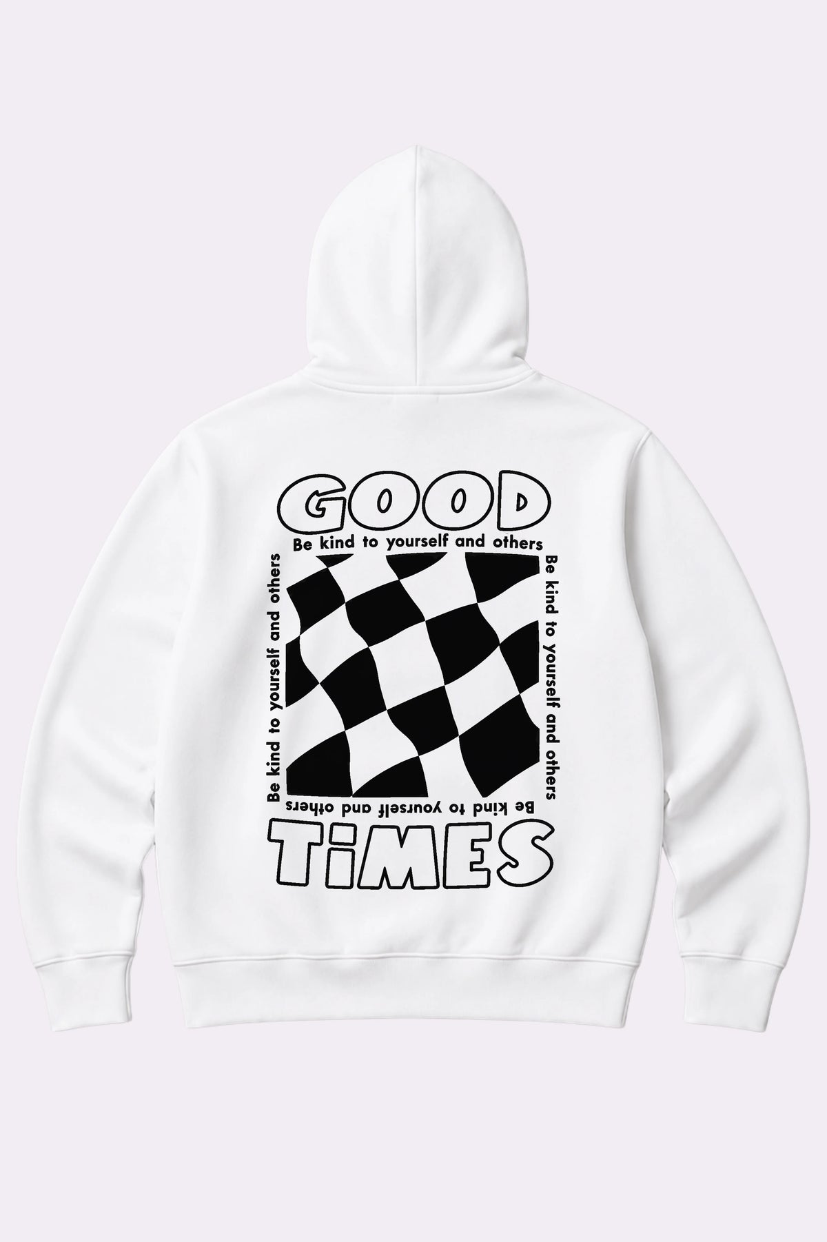 Good Times White Youth Graphic Hoodie