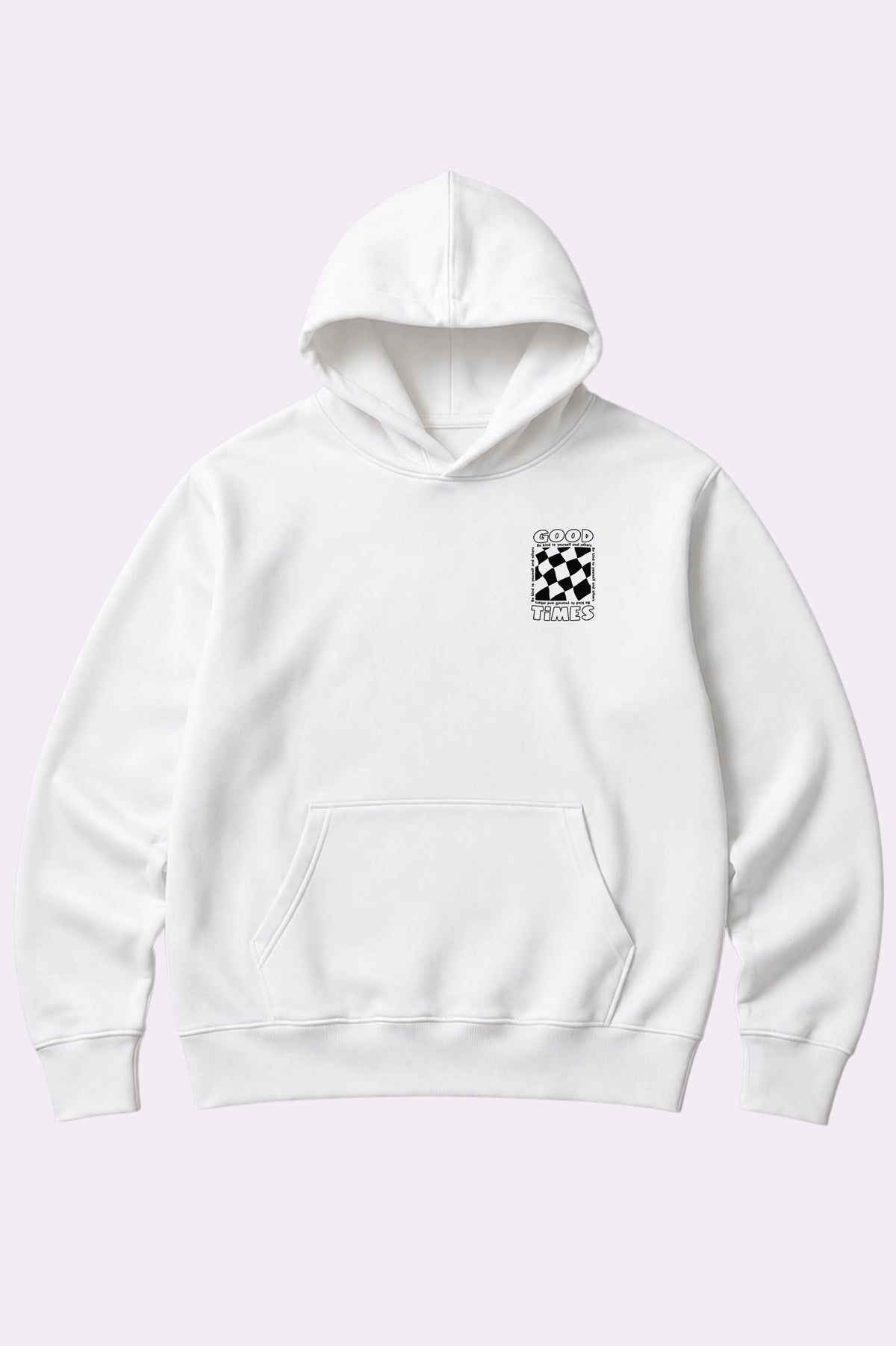 Good Times White Youth Graphic Hoodie