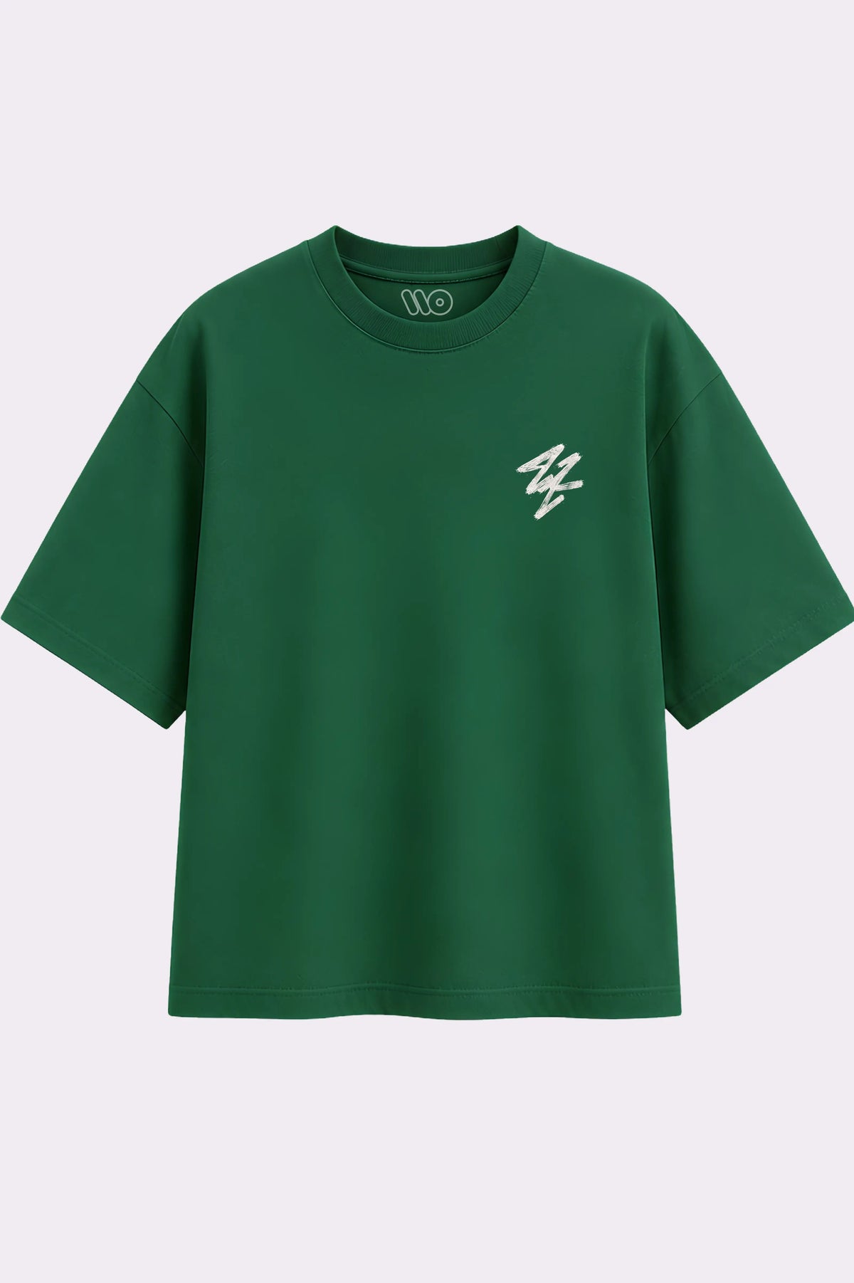 Disrupt Brushstroke Green Graphic T-Shirt