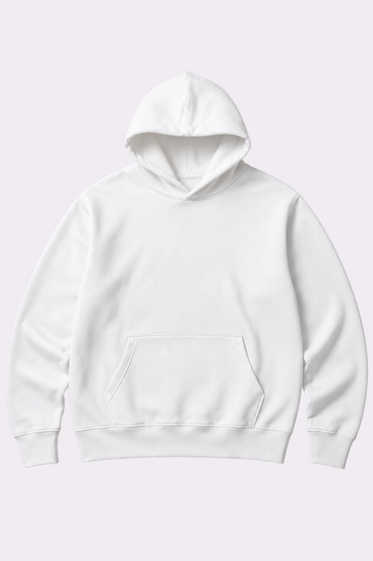 Wearable White Bandana Patchwork Hoodie