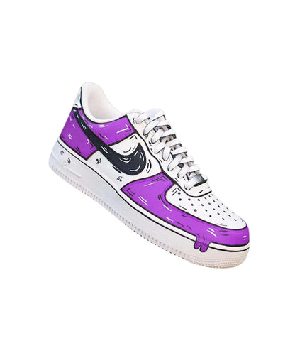 Custom AF1 Cartoon Drip Sneakers