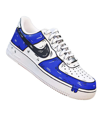Custom AF1 Cartoon Drip Sneakers
