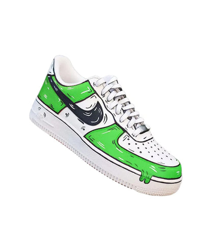 Custom AF1 Cartoon Drip Sneakers