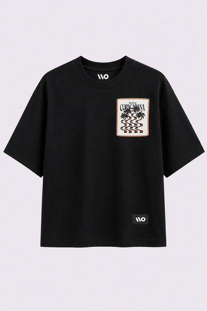 Copacabana Black Oversized T-Shirt