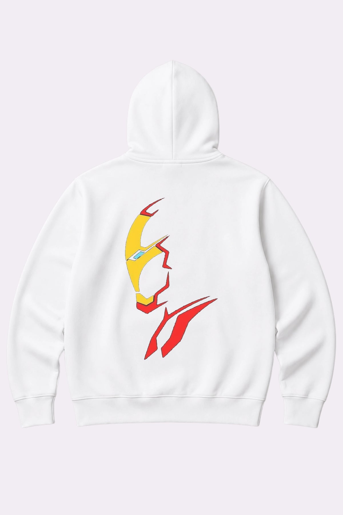 Iron Man Marvel Juniors White Graphic Hoodie