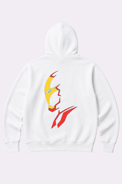Iron Man Marvel Juniors White Graphic Hoodie