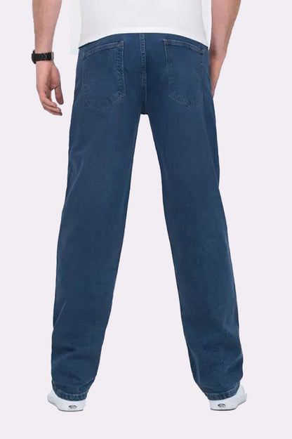 Blue Baggy fit Denim Jeans