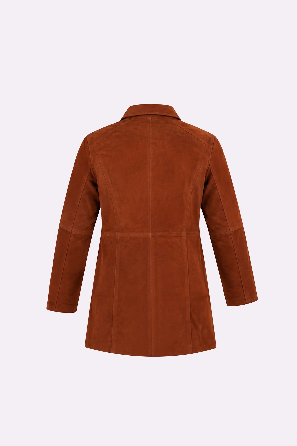 Longmire Brown Suede Leather Coat