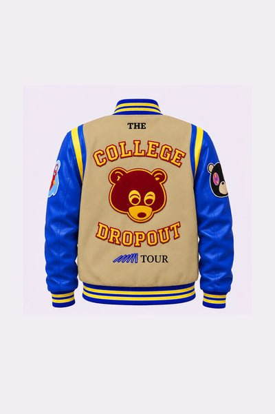 We Don’t Care Varsity Jacket
