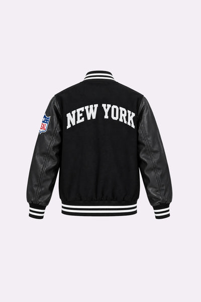 New York Black Varsity Jacket