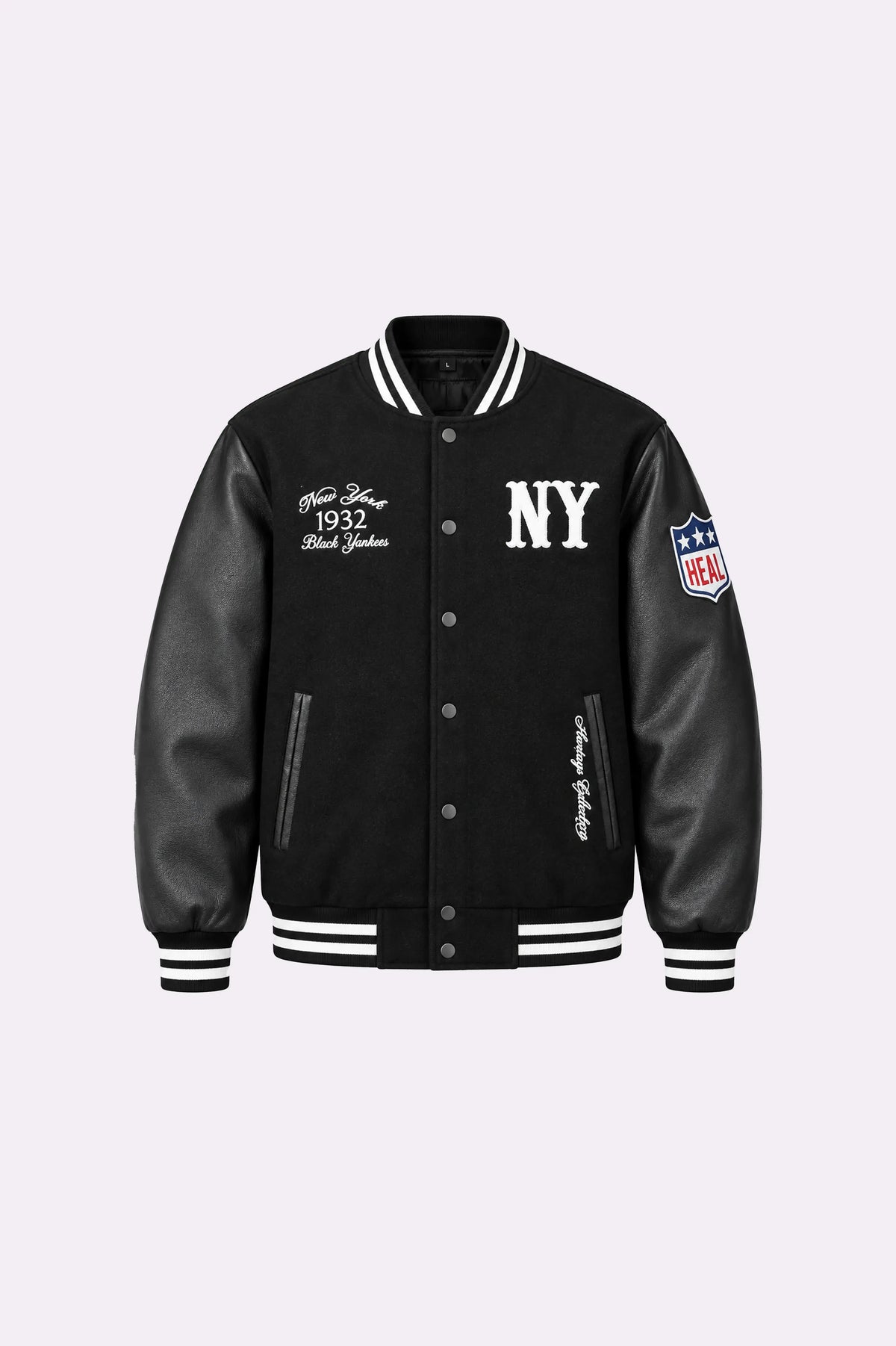 New York Black Varsity Jacket