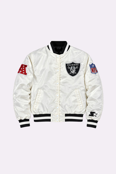 Las Vegas Raiders White Jacket