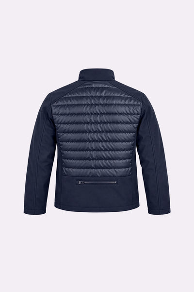 Navy Blue Puffer Jacket