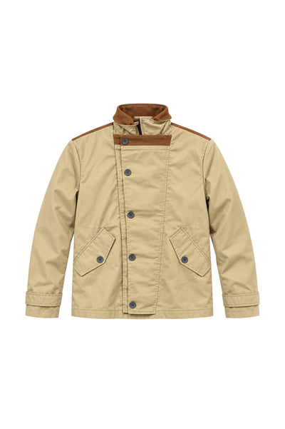 Tan Cotton Deck Jacket