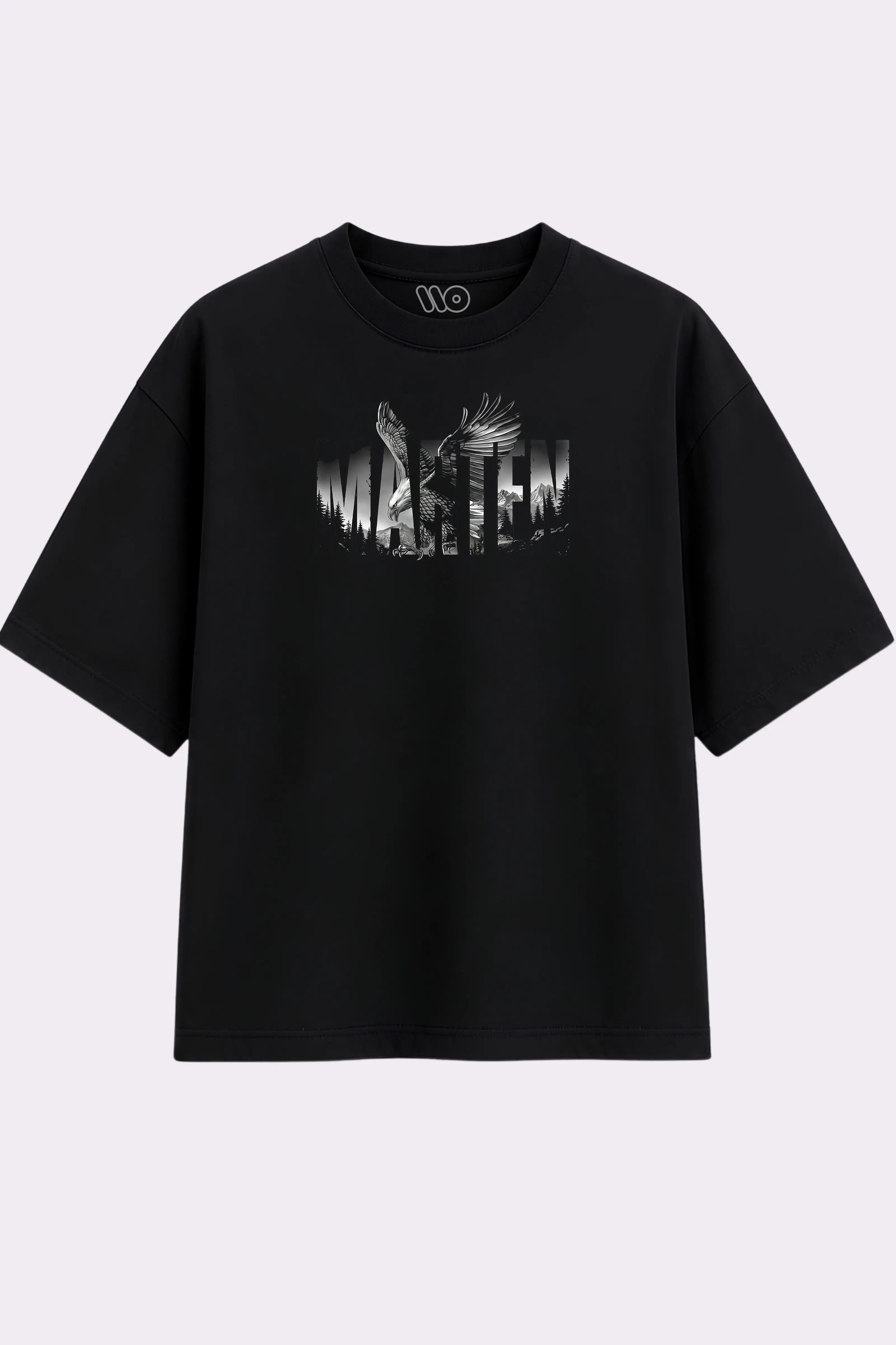 Eagle Streetwear Black Oversized T-Shirt