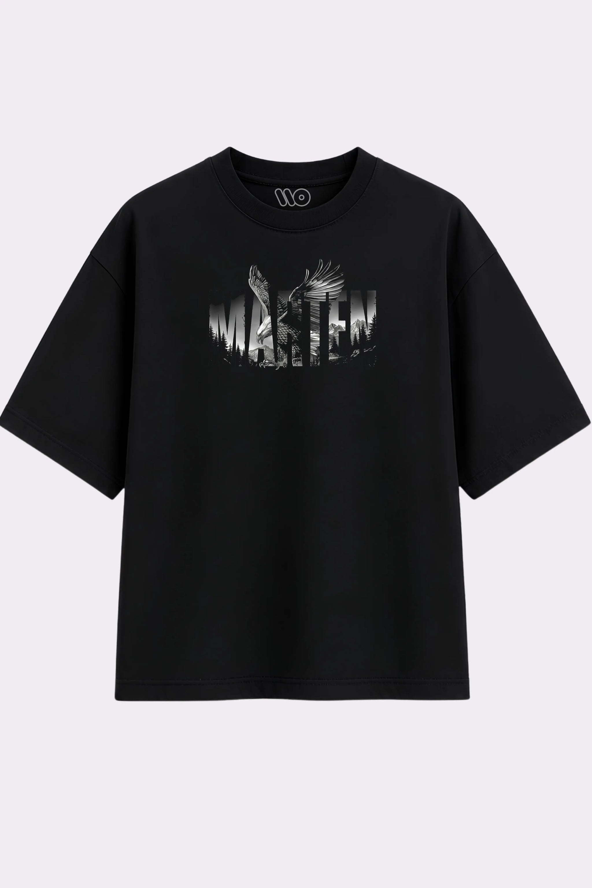 Eagle Streetwear Black Oversized T-Shirt
