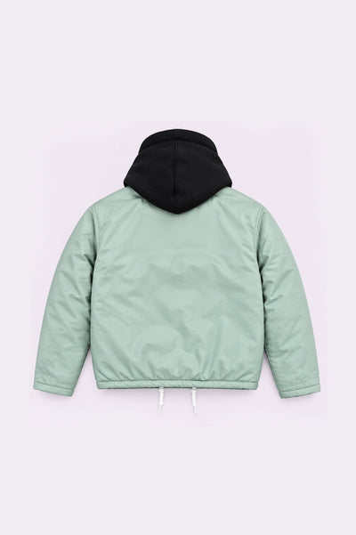 Mint Green Jacket - back view