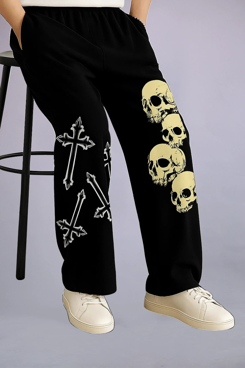 Skull Oversized baggy Streetwear