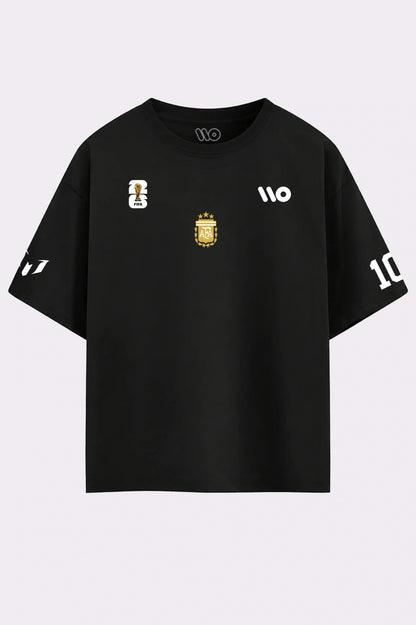 Messi The Last Dance Black T-Shirt