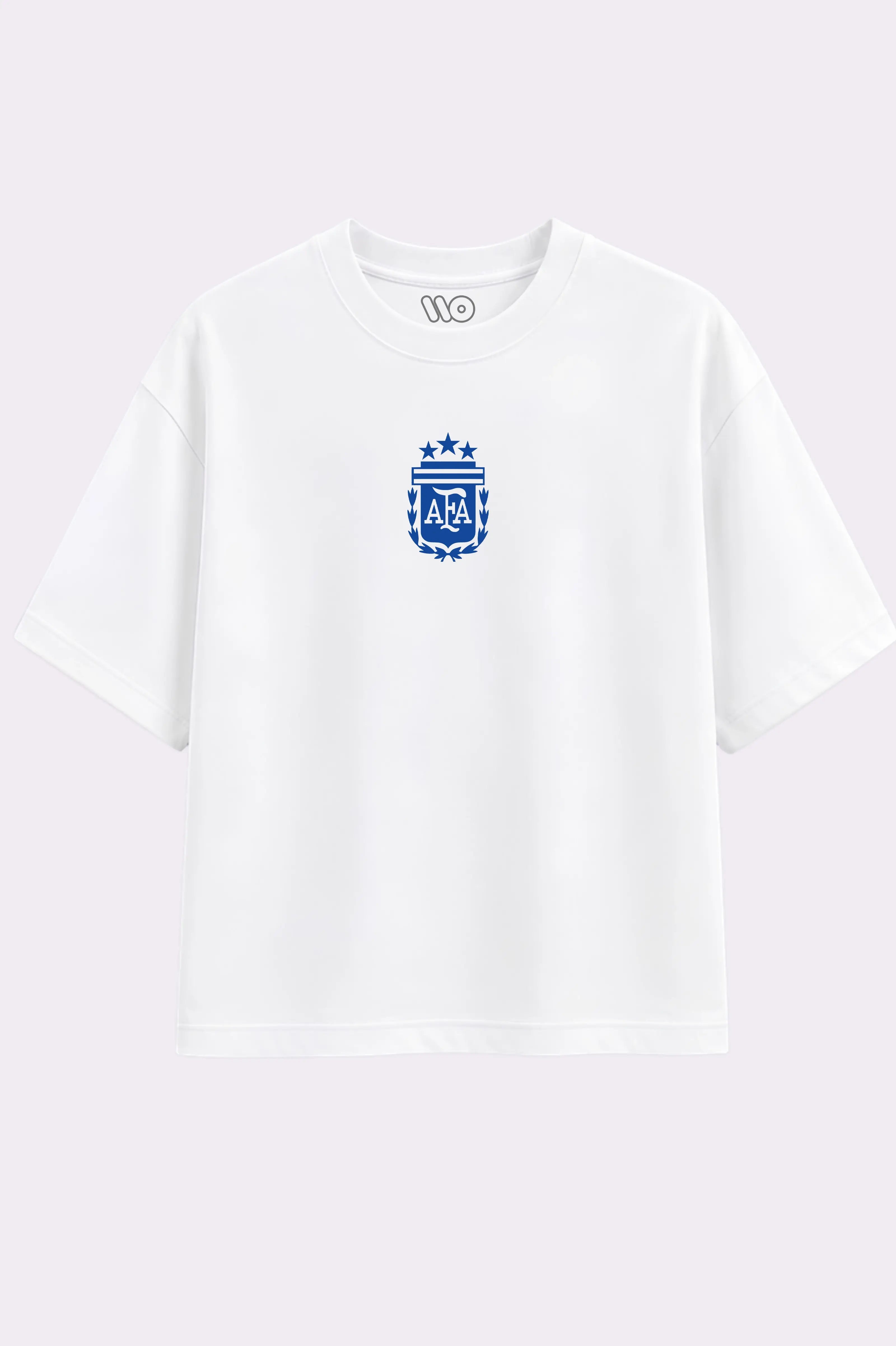 Messi 10 Oversized White T-Shirt