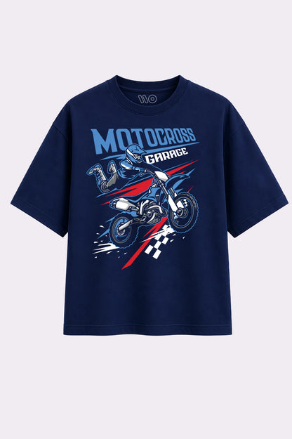 Motocross Garage Graphic T-Shirt