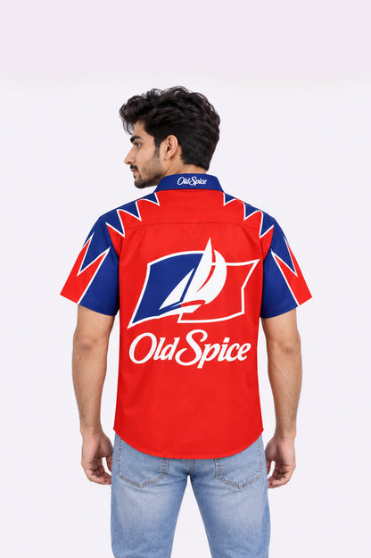 Old Spice Racing Crew Shirt
