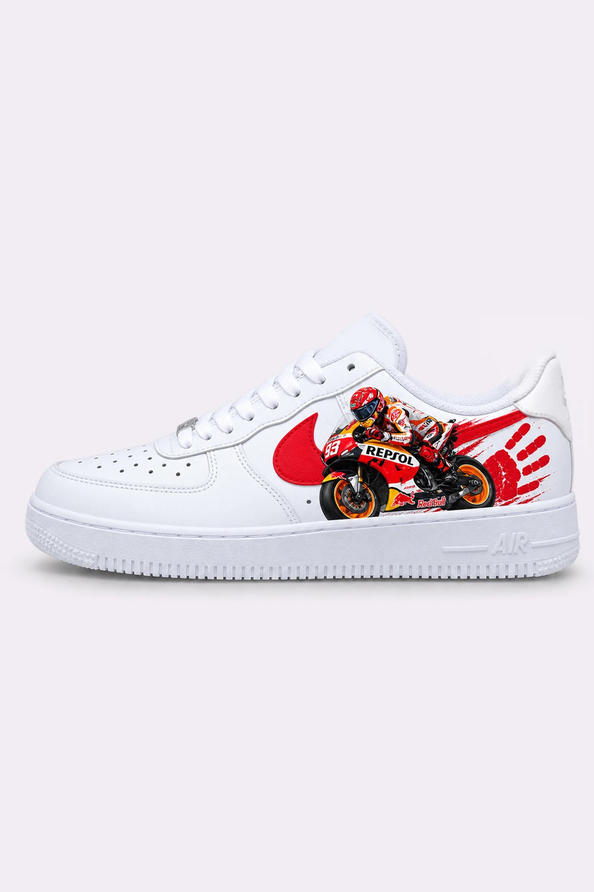 Repsol MotoGP Racing Hand-Painted Sneakers