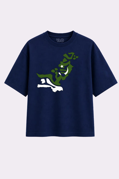 Pakistan Independence Day Navy Blue T-Shirt