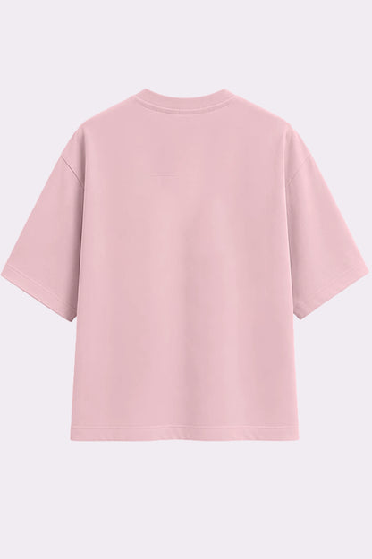 Pink Butterfly Oversized T-Shirt