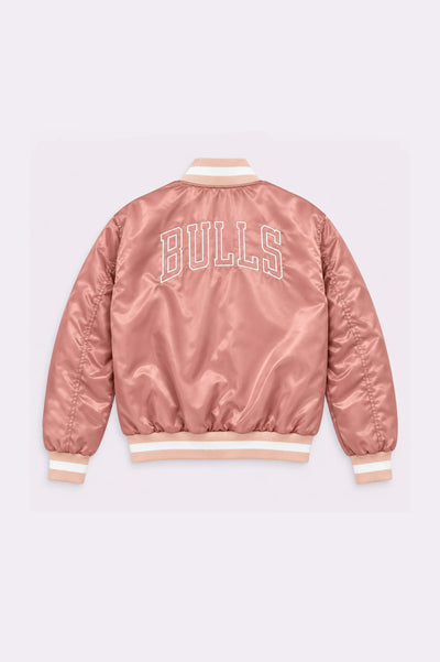 Chicago Bulls Satin Jacket - back view