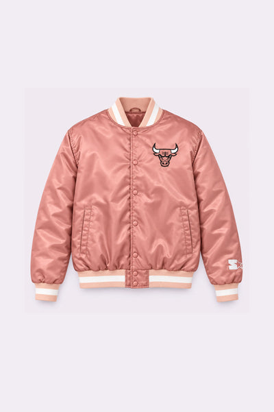 Chicago Bulls Satin Jacket - front view