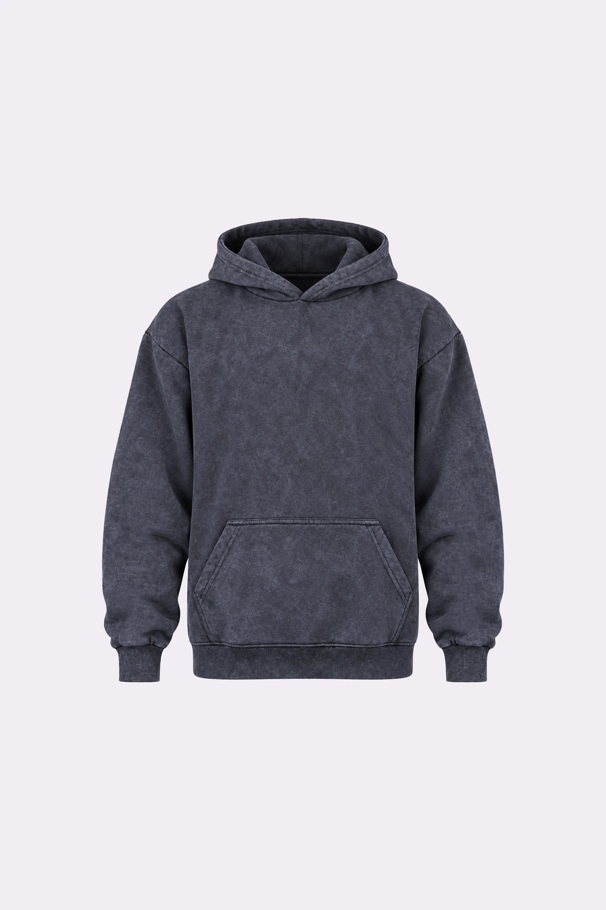 Black Acid Wash Hoodie