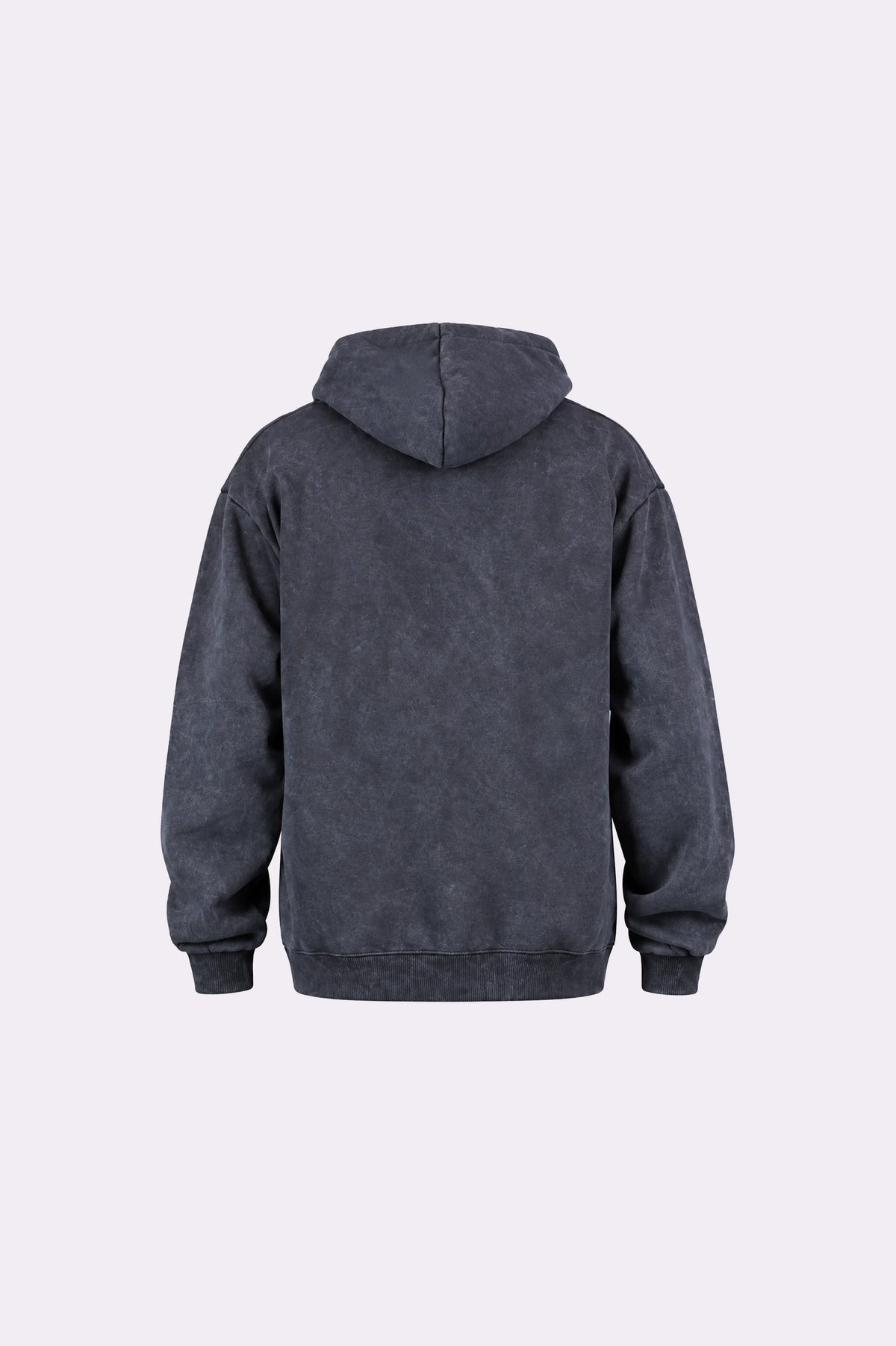 Black Acid Wash Hoodie