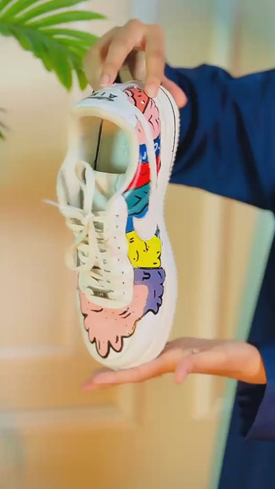 Hand Painted Air Force 1 Sneakers