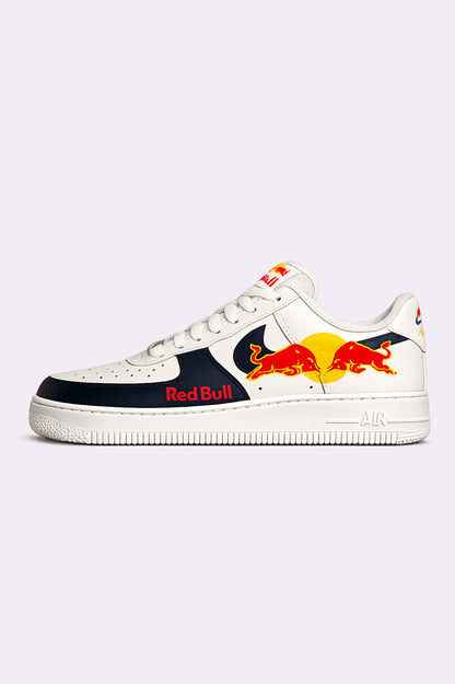 Hand Painted Red Bull AF1 Sneakers