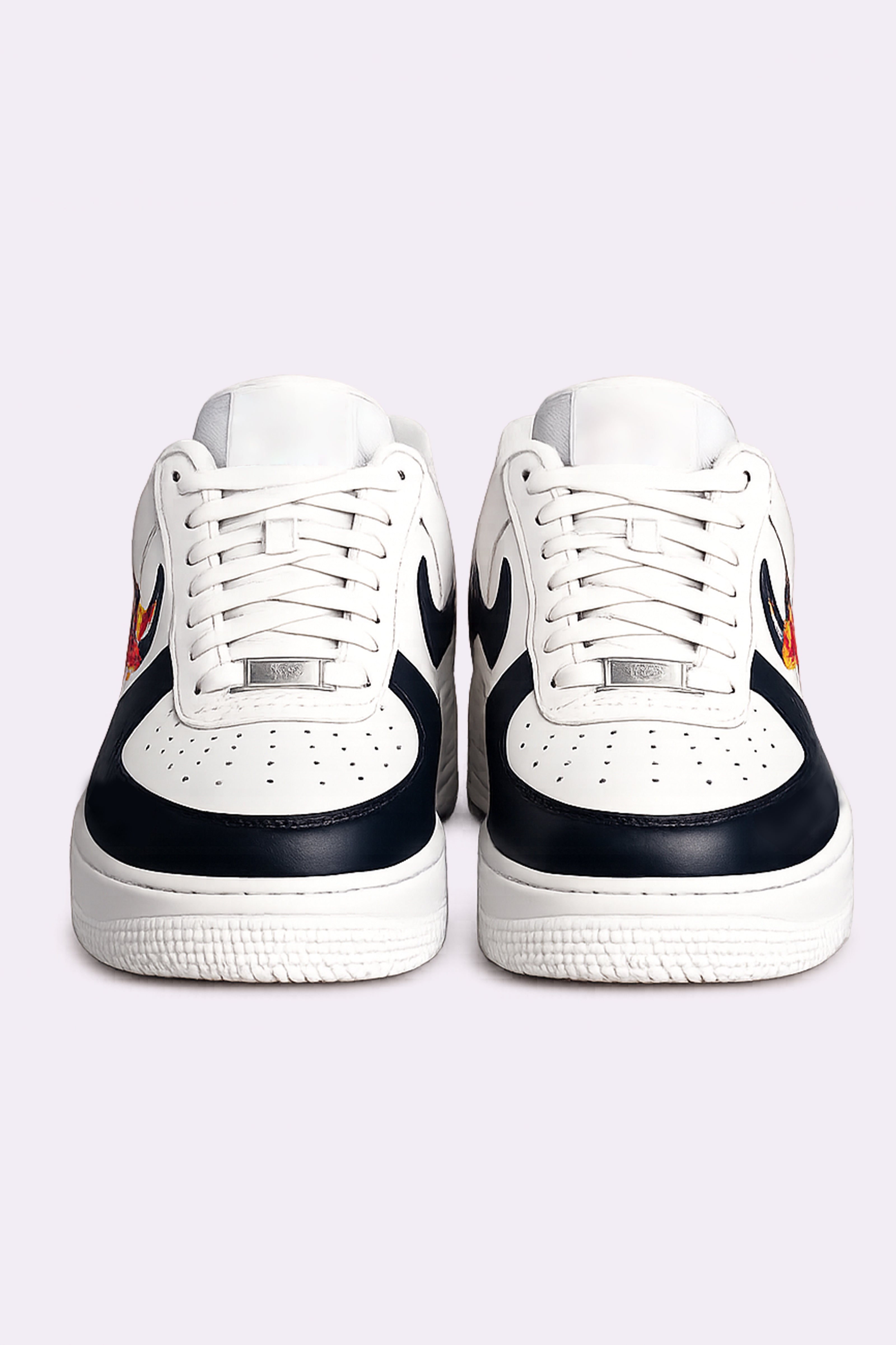 Hand Painted Red Bull AF1 Sneakers