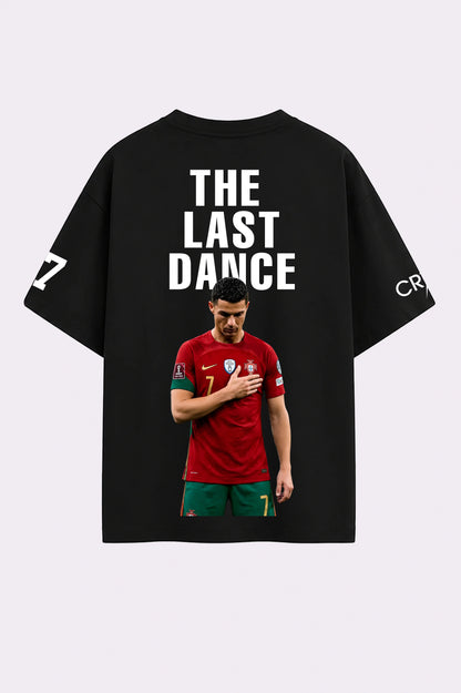 Ronaldo Legend Graphic Black T-Shirt