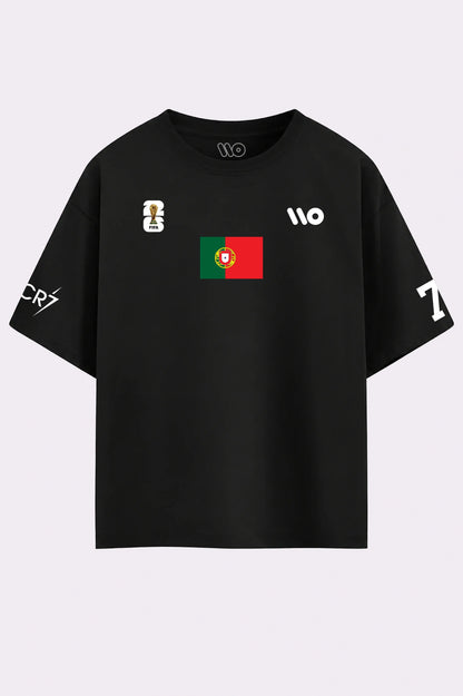 Ronaldo Legend Graphic Oversized T-Shirt