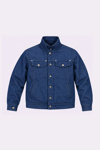 Blue Denim Workwear Jacket