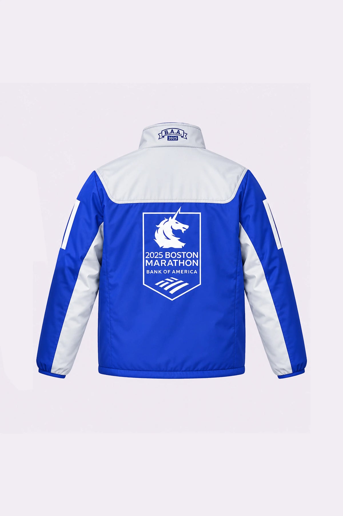 Blue Track Jacket - back view