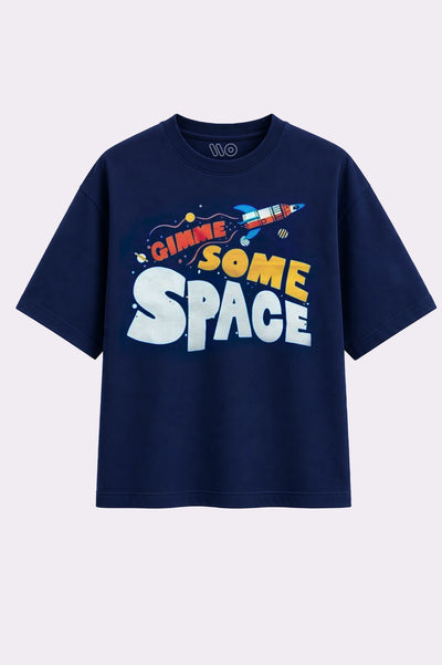 Gimme Some Space Navy Blue T-Shirt