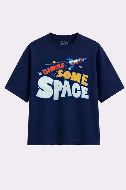 Gimme Some Space Navy Blue T-Shirt