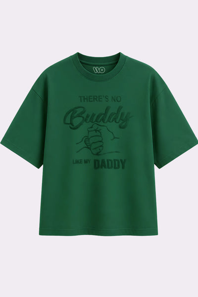 Daddy’s Buddy Green Oversized T-Shirt