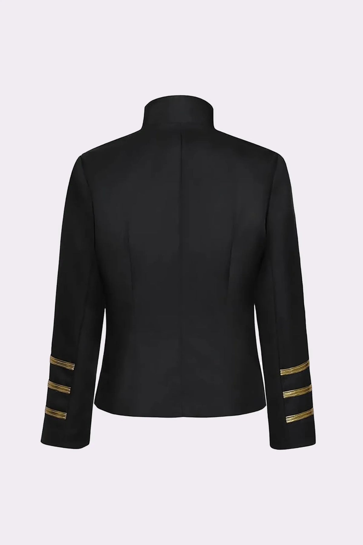 Black Military Parade Jacket