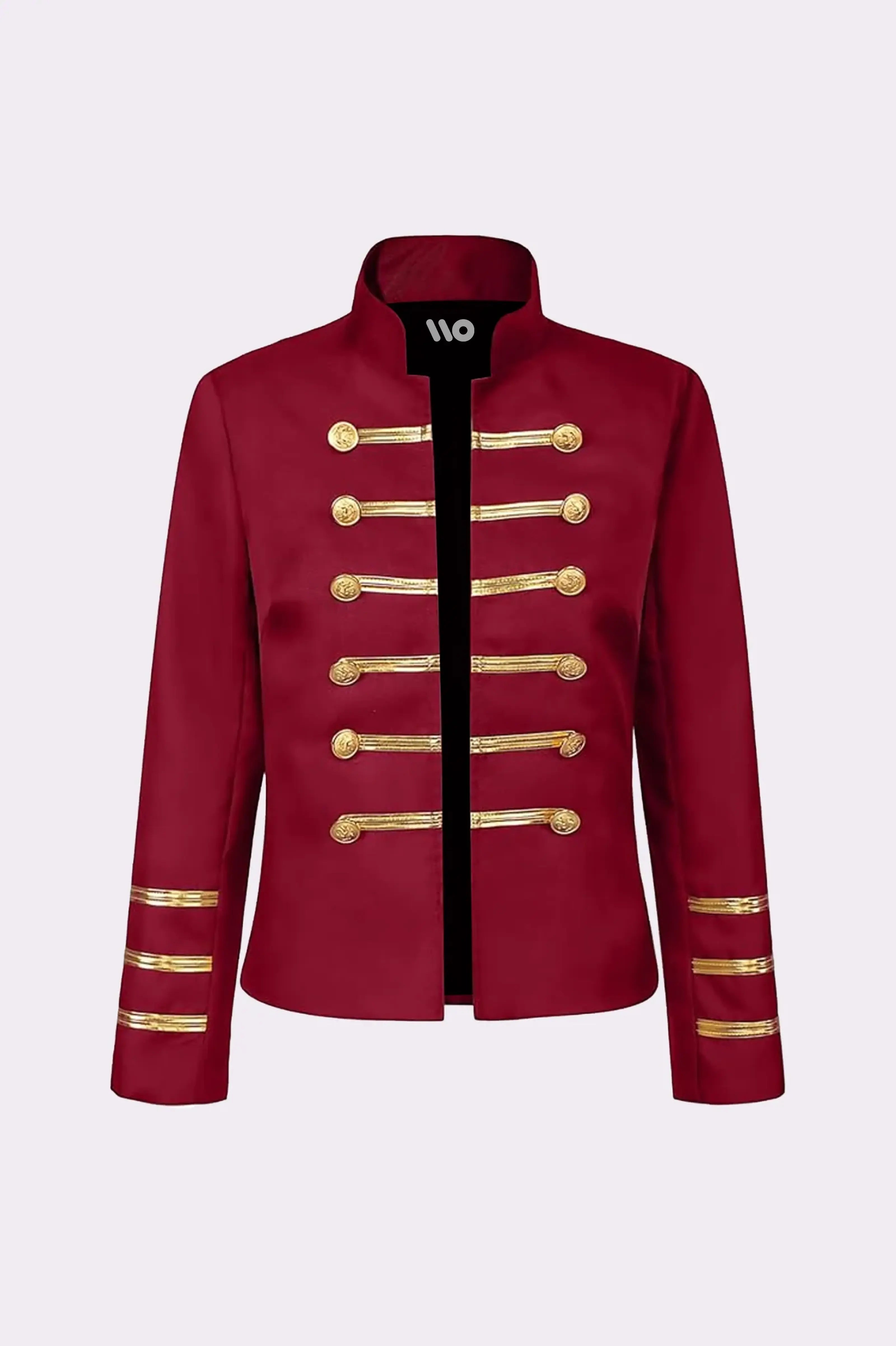 Red Military Parade Jacket